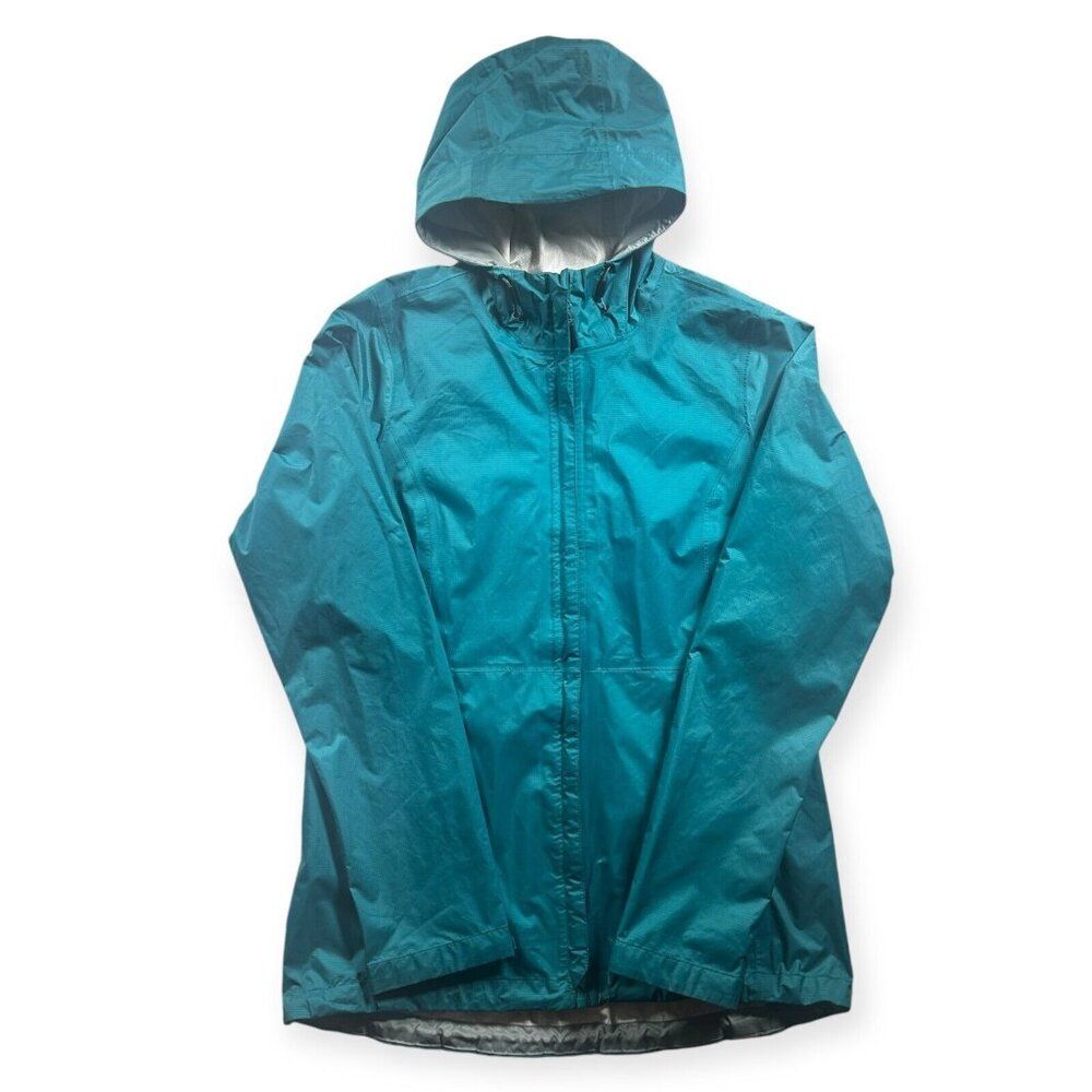 REI Co op Nylon Rain Jacket Turquoise Women's Small